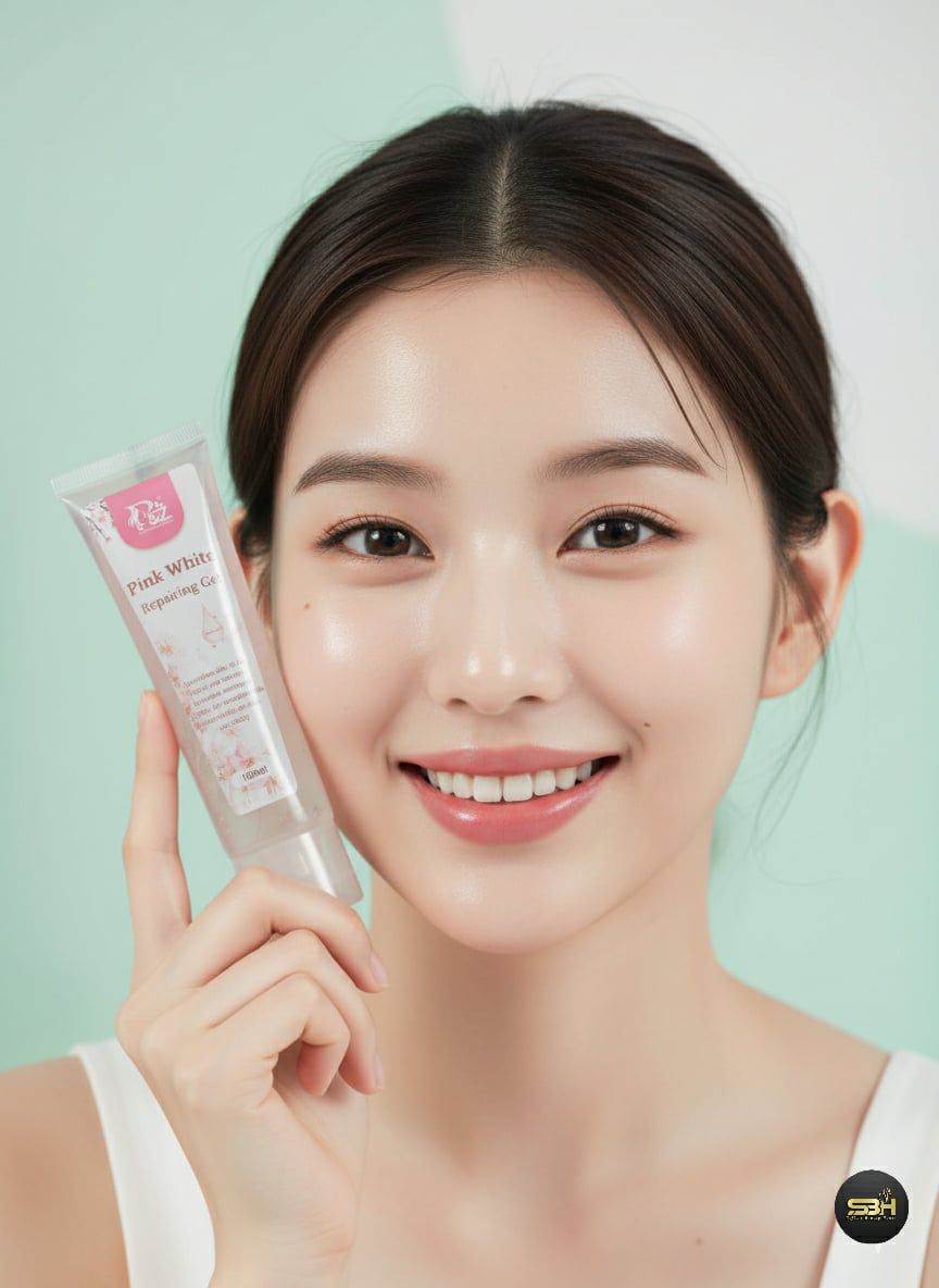 P&Z Pink White Repairing Gel